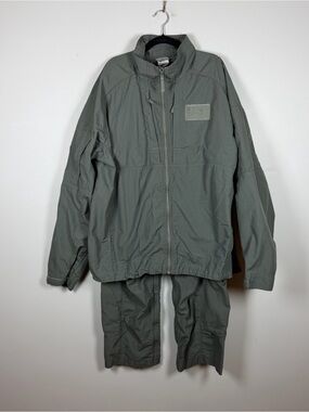 Massif 2 Piece Flight Suit Tactical Jacket Pants Men’s 2XLR Military Aviation